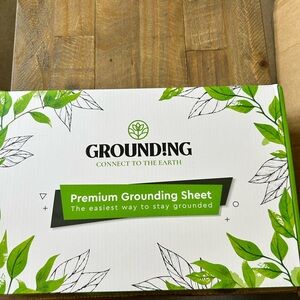 Grounding Well Premium Grounding Sheet Queen Fitted Grey Easy Care Washable